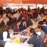 The combatants of chess on strike