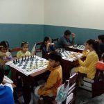 Future Chess Masters learning chess under supervision of Former National Chess Master, Mr. Abdul Qayyum, at our Alhamra Town Campus